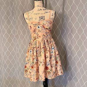 Floral mini dress